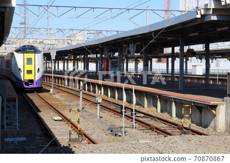Super Hokuto (261 series) that stops at Hakodate Station Super Hokuto (261 series) that stops at Hakodate Station 70870867