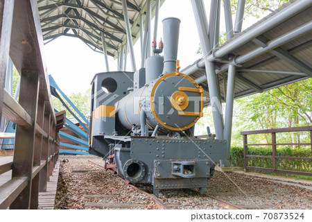 蒸汽機車Karasuyama頭壩台灣台南 70873524