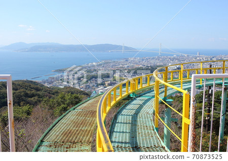 View from Sumaura Sanjo Amusement Park / Cycle Monorail 70873525
