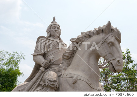 台灣台南延平縣王Sh忠成功雕像 70873660