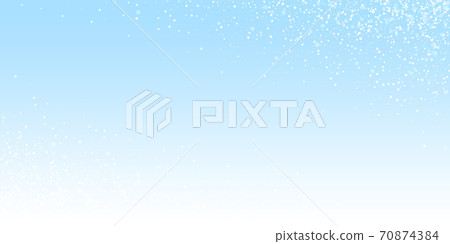 Magic stars Christmas background. Subtle flying sn 70874384