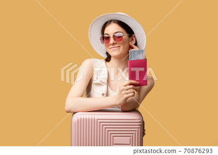 summer vacation passport control holiday trip summer vacation passport control holiday trip 70876293