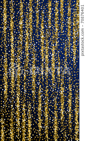 Gold glitter luxury sparkling confetti. Scattered Gold glitter luxury sparkling confetti. Scattered 70876401