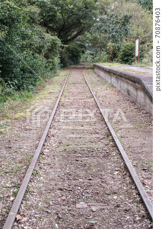 前JNR倉木線遺棄線痕跡:Taikyuji站痕跡 前JNR倉木線遺棄線痕跡:Taikyuji站痕跡 70876403