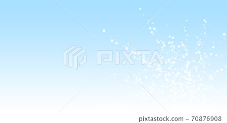 Beautiful falling snow Christmas background. Subtl Beautiful falling snow Christmas background. Subtl 70876908