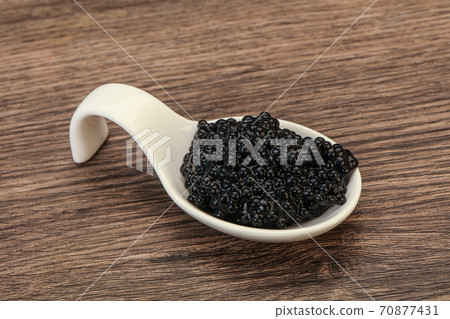 Luxury strugeon fish black caviar 70877431