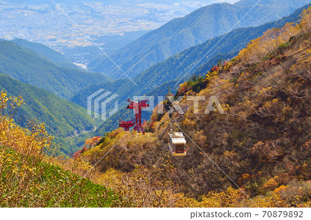 Morning scenery on the southeast side of Komagatake Ropeway Senjojiki Station, Komagane City, Nagano Prefecture Morning scenery on the southeast side of Komagatake Ropeway Senjojiki Station, Komagane City, Nagano Prefecture 70879892