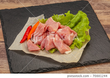 Raw pork meat for cooking Raw pork meat for cooking 70881244