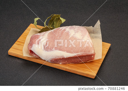Raw pork meat for cooking Raw pork meat for cooking 70881246