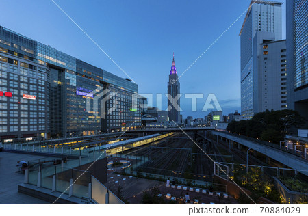 Scenery seen from Shinjuku Busta 70884029