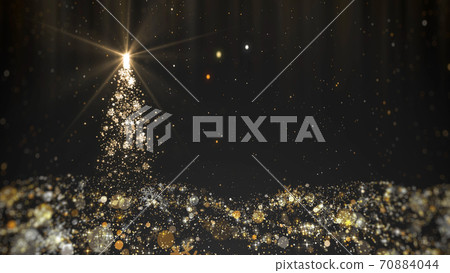 Christmas tree lights background with copy space for your text 70884044