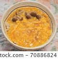 Oyakodon with home-cooked mushrooms 70886824
