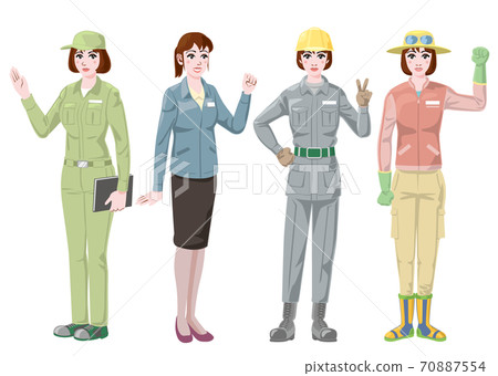 Working wear girls 70887554