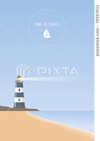 time to travel lighthouse by the ocean time to travel lighthouse by the ocean 70887632
