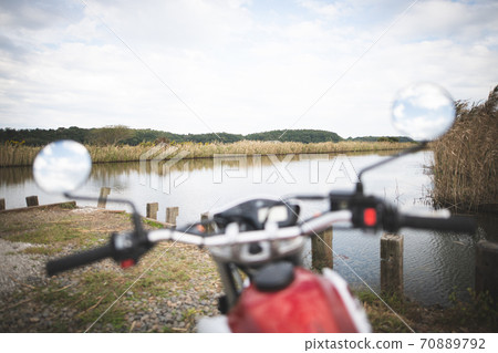 Off-road bikes and rivers Off-road bikes and rivers 70889792