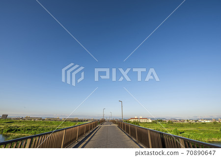 Fureai Bridge, Kita-ku, Nagoya City, Aichi Prefecture 70890647