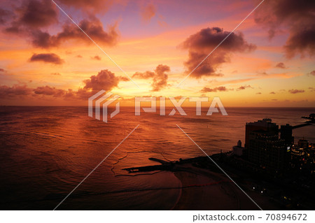 Sunset at Okinawa Sunset Beach Sunset at Okinawa Sunset Beach 70894672