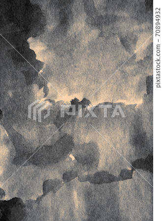 Abstract watercolor on paper texture as background. In Sepia toned. Retro style Abstract watercolor on paper texture as background. In Sepia toned. Retro style 70894932