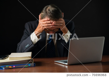 Business image worried man 70896968
