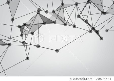 abstract low poly lines mesh white. Background... - Stock Illustration ...