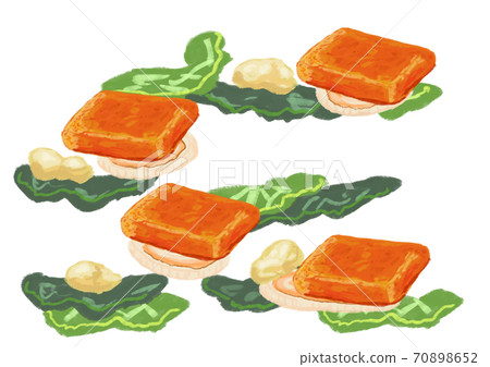 三明治，漢堡成分背景材料魚漢堡 70898652