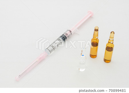 Vaccine image of new coronavirus 70899481