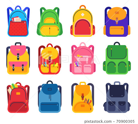 flat school bags