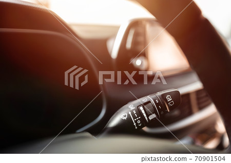 MURES, ROMANIA - OCTOBER 21, 2020, interior view of brand new Hyundai Tucson 2020. MURES, ROMANIA - OCTOBER 21, 2020, interior view of brand new Hyundai Tucson 2020. 70901504