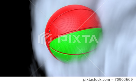 3D illustration of basketball 70903669