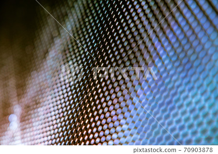 CloseUp LED blurred screen. LED soft focus background. abstract background ideal for design. 70903878