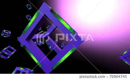 Bitcoin blockchain concept image 70904745