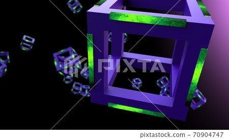 Bitcoin blockchain concept image 70904747