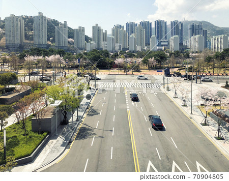 Cityscape daylight view of Building Tower, South Korea Cityscape daylight view of Building Tower, South Korea 70904805