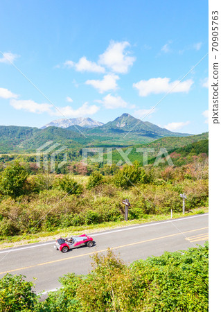 Daisen (Tottori Prefecture): From Kimendai Observatory Rest Area Daisen (Tottori Prefecture): From Kimendai Observatory Rest Area 70905763