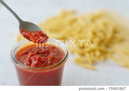 Tomato sauce pasta Tomato sauce pasta 70905867
