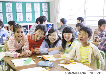 小學生分組學習 70905946