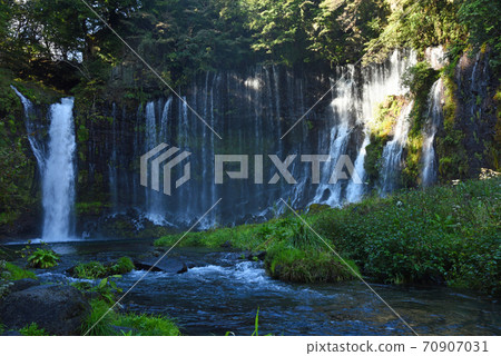 World Heritage Shiraito Falls 70907031