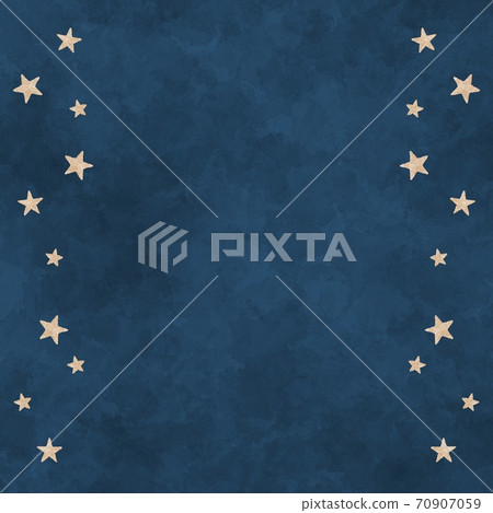 Square starry sky background material 70907059