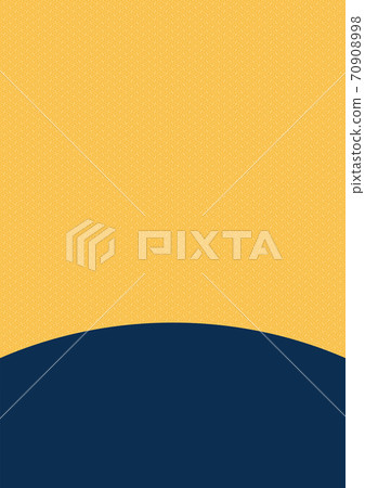 Saaya-shaped gold navy blue frame (background material) thin Saaya-shaped gold navy blue frame (background material) thin 70908998