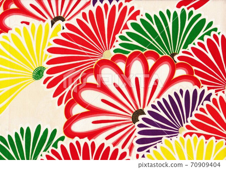 Chrysanthemum pattern 3 70909404