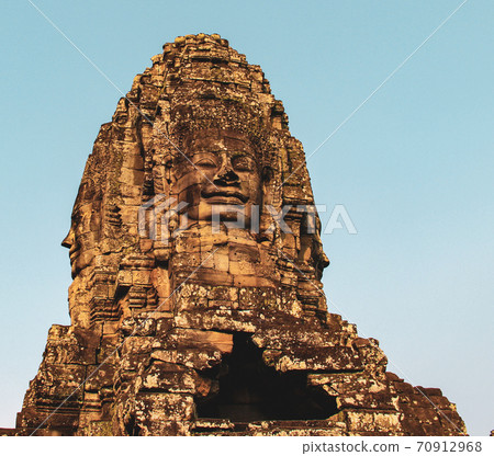 angkor, cambodia, bayon 70912968
