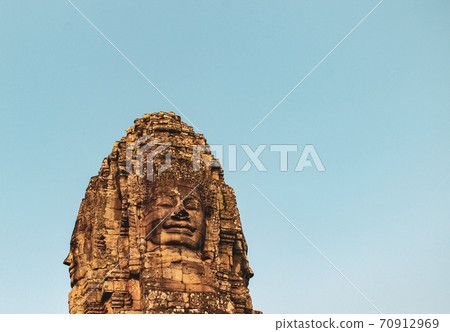 angkor, cambodia, bayon 70912969
