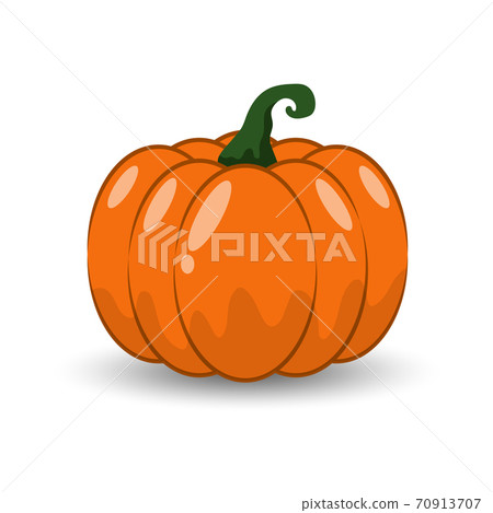 Orange Pumpkin Autumn halloween concept 70913707