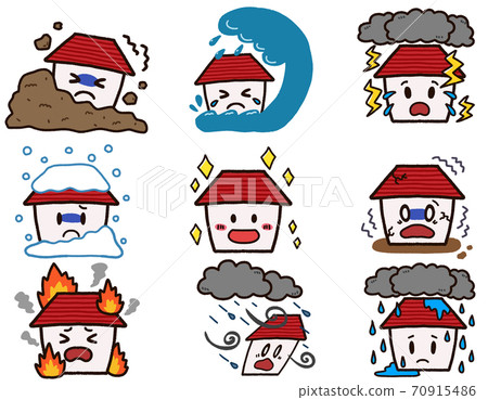House character disaster set House character disaster set 70915486