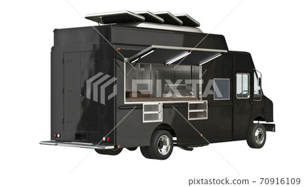 Food truck mobile cafe Food truck mobile cafe 70916109