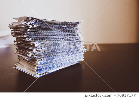Invoice slip bundle horizontal Invoice slip bundle horizontal 70917177