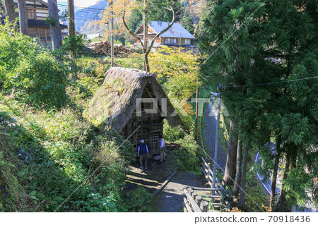 Toyama Prefecture Autumn Gokayama Exile Hut Toyama Prefecture Autumn Gokayama Exile Hut 70918436
