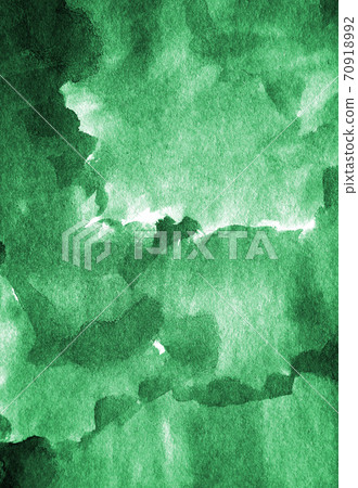 Abstract green watercolor on paper texture as background Abstract green watercolor on paper texture as background 70918992