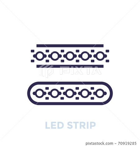 LED stripes icon LED stripes icon 70919285
