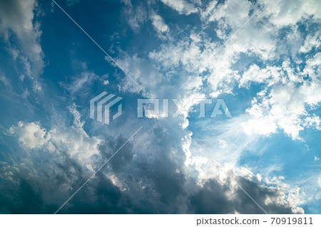 Blue sky background with clouds. amazing clouds Blue sky background with clouds. amazing clouds 70919811